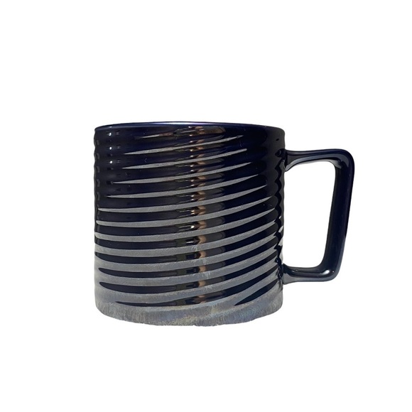 STARBUCKS | Luster Swirl Blue Mug Holographic Type Coffee Tea Water Cup - Picture 2 of 3